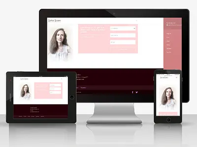 Lorien Nemec - Life Coach - Website coach photoshop website