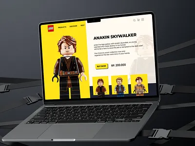 Lego Website lego ui ux website