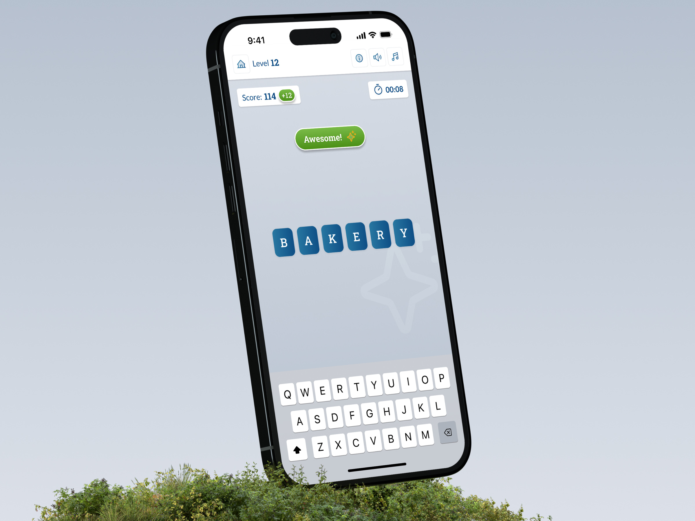 Ketik Cepat - Fast Typing Game Design 📱 branding casual game design game game design mobile app mobile design ui ui design uiux ux ux design