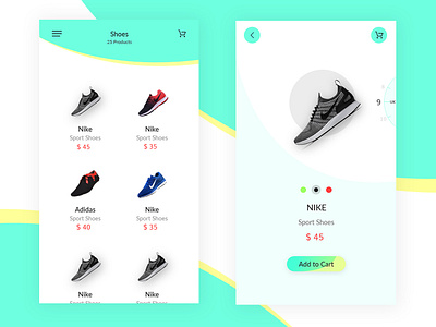 Shopping App app design app ui app ui design application ui design ecommerce ecommerce app flat design landing page landing page design minimalist shopping app ui ui design ui ux ux