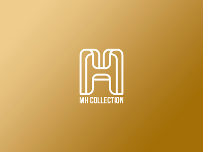 MH Collection Logo brand branding design designer identity illustration logo vector visual