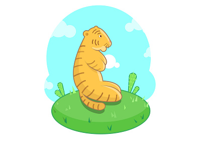 lazy gar 1 animation art branding design illustrator minimal mobile