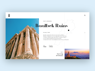 Ministry Of Tourism adobexd design homepage modern tourism webdesign