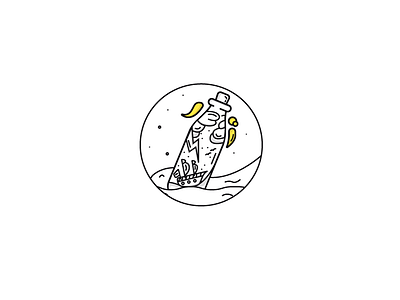 Message in a Bottle art game game art game asset ios line mobile stroke