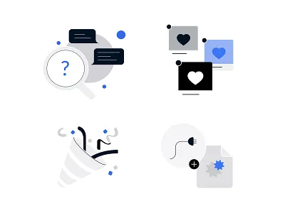 Spot Illustrations flat icon identity illustration ui vector web