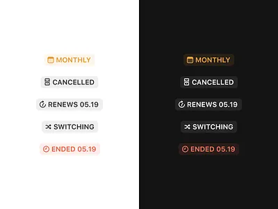 Label Icons app apple banking contracts dark design finance fintech icon ios labels light macos money outbank sketch ui vector
