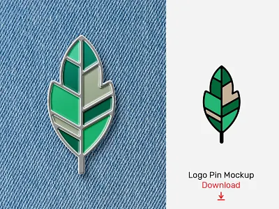 Logo Enamel Pin Mockup branding bundle corporate download icon identity illustration logo logotype mockups psd stationery template typography