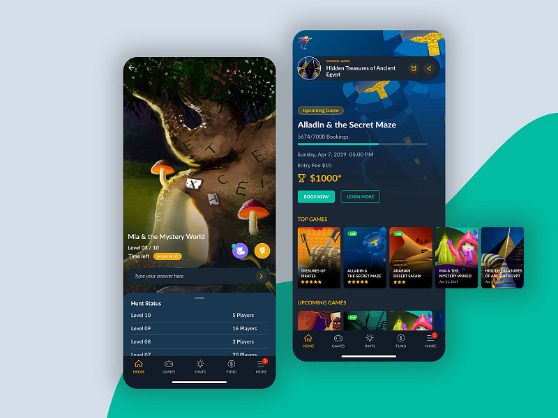 Game App Design clean color concept design game game app illustration ios ios app ios app design minimal mobile mobile app mobile app design mobile game mobile ui photoshop simple ui ux