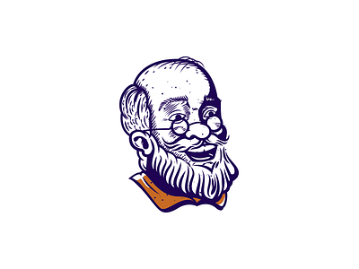 Grandpa character grandpa illustration oldman vector