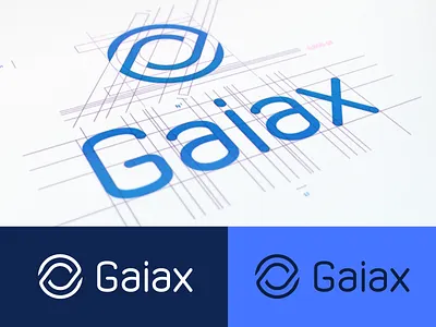 Gaiax Logo Design brand identity brand identity design brand mark connect connection custom logo design identity designer logo design logo designer logotype