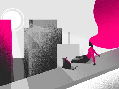 The Anti Millennials blog hair illustration insurance lemonade millennials pink skyline