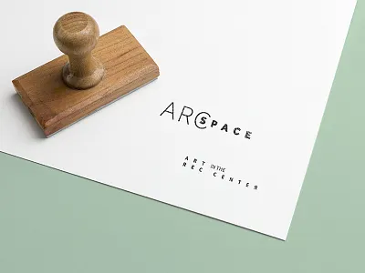 ARCspace | Branding art branding clean design event branding exhibition branding identity design logo logotype pastel color simple space branding stamp type typographic logo typography