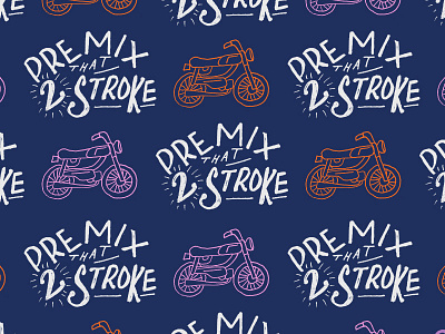 Moto Pattern automobile fast gasoline moped mopedarmy moto motorcycle pattern speed stroke vintage bike vintage moto