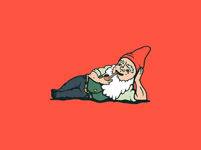 Scenic City Ruckers Gnome 01 brand branding character gnome hand drawn illustration