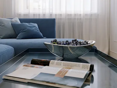 Interior of one-room apartment 3d 3ds max 3dsmax cgart cgi corona render corona renderer interior interior design interiors