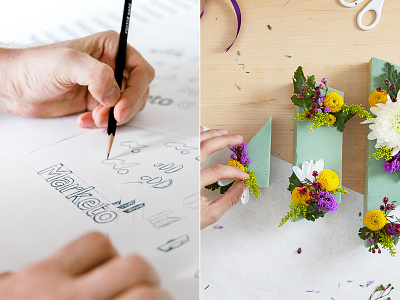 Marketo exploration brand agency brand identity branding focus lab identity design logo design marketo sketching