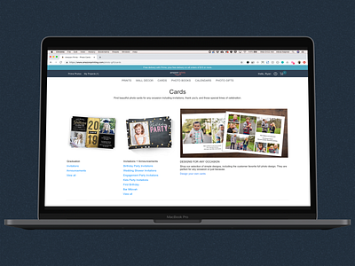 Amazon Cards Part 1: Category Page design desktop flow productdesign responsive userexperiencedesign ux web
