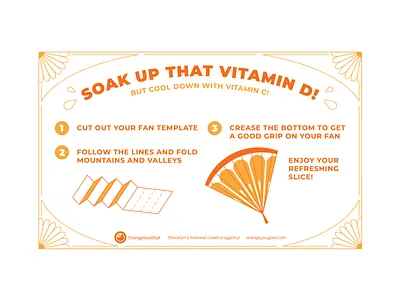 Vitamin C fan template