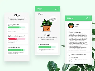 Iplant app app dashboard design illustration plant ui ui ux ui design uidesign ux ux design uxdesign uxui vector