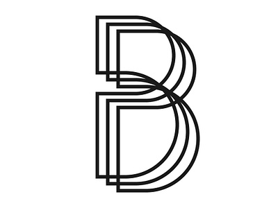 Type Exploration B graphic design graphicdesign letter b lettering lettering challenge lettering logo lettermark lettermarkexploration letters logo logodesign