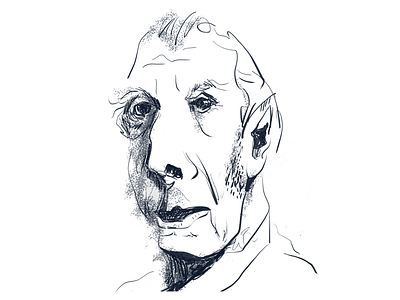 Geezer drawing illustrations man simple sketch sketchbook