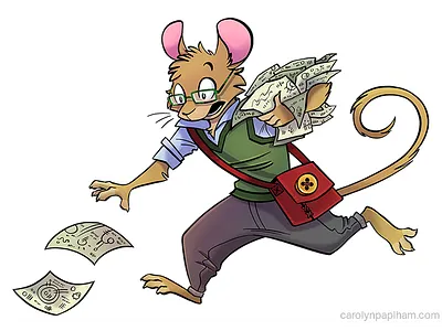 Expert anthropomorphic character design expert mouse purple aether games ttrpg