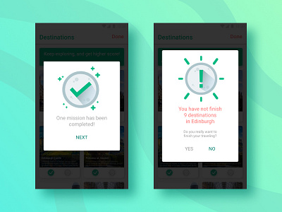 Trave App city design icon illustration popup typography ui user interface ux vector
