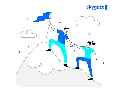 Let's go, startups! art brand design branding design designers early stage founders illustration illustration agency illustration art illustration design mobile poland startups ui ux vector vector art vector illustration web