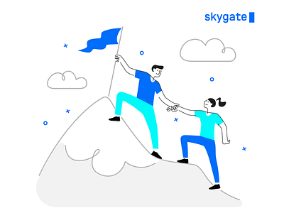 Let's go, startups! art brand design branding design designers early stage founders illustration illustration agency illustration art illustration design mobile poland startups ui ux vector vector art vector illustration web