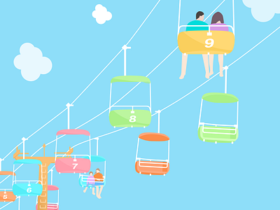 summer day illustration