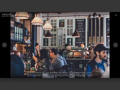 Full screen image viewer esplorio image viewer photos product design responsive ui web