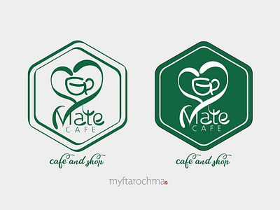 redesign logo for mate cafe branding design graphic icon illustration logo logo design myftha rochma type typography vector