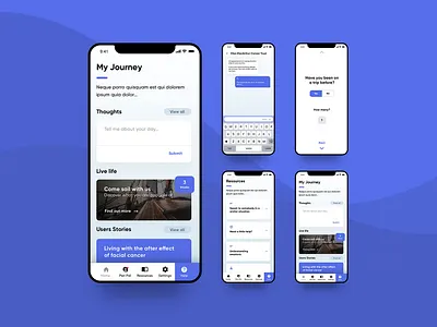 Phone app app design charity charity app hack day southampton ui design uidesign user inteface ux design