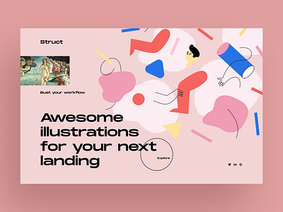 👏 Introducing new illustration pack! 404 ai app application background craftwork flat illustration illustrator landing landingpage site story svg vector walkthrough web web page webdesign website
