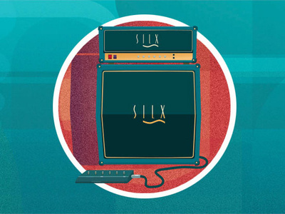 Amplify affinity designer amplifier branding editorial graphic illustration music vector vector art