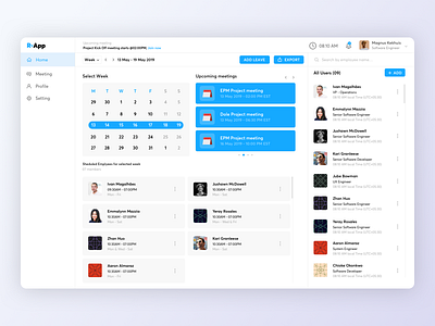 Meeting Application