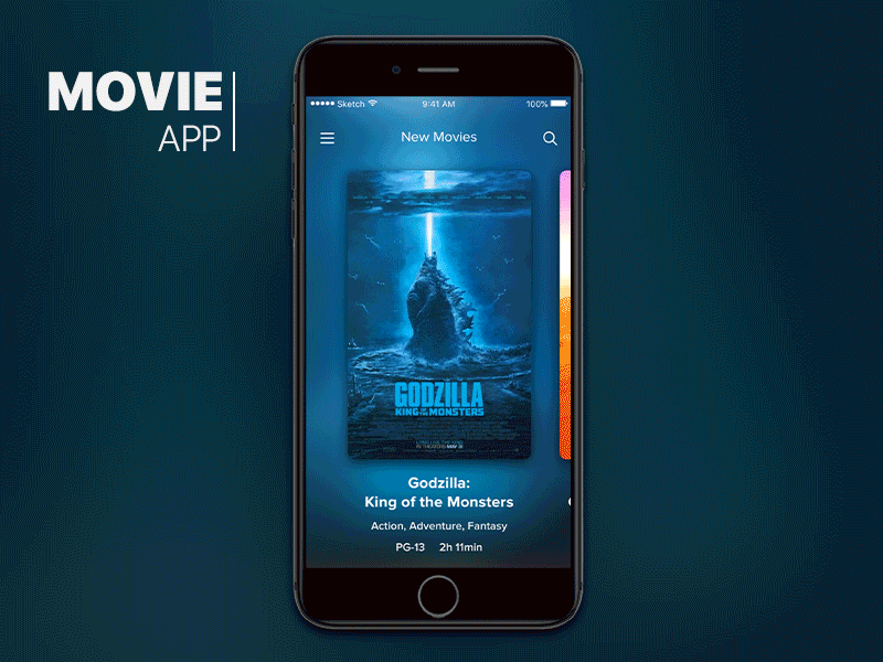 Movie App by Nikolay Selihov on Dribbble