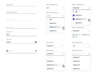 Minimalistic Ui Elements app application design design system elements kit sketch ui ux web