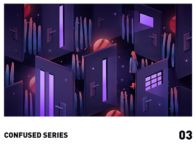Confused series03 illustration