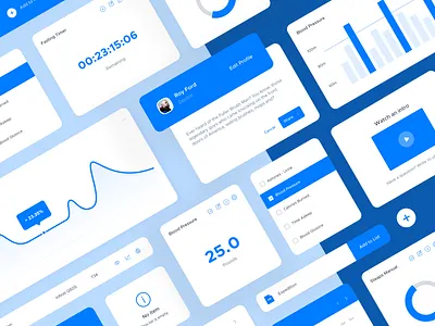 Heads Up Dashboard analytics dashboad design system graph interface ui ui elements ui kit web