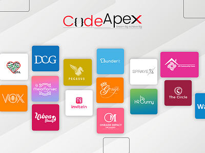 Logo Designed by Code Apex brand brand identity illustration illustrator logo photoshop