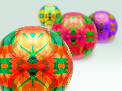 Marbles design illustration photoshop retouche visual