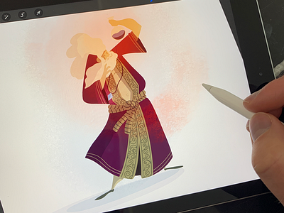 The Potion Maker character character design digital art digital illustration illustration illustrator magic procreate sorcerer wizard