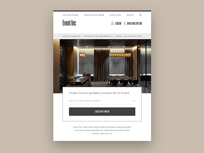Event Inc Style Exploration branding clean colour concept design detail digital flat homepage icon logo minimal responsive design typography ui ux vector web website white