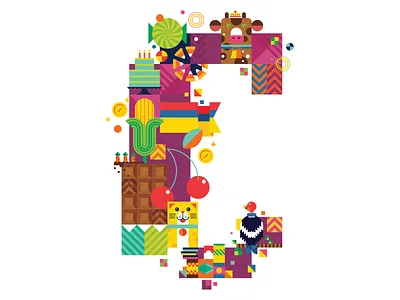 The Letter C cake candles candy candycorn cans carrots cat cherry chevron chocolate circles coin columbianflag condor corn cow crown