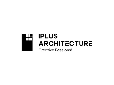Iplus Architecture architecture branding identity letter logotype mark symbol typography