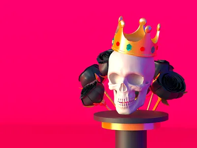 #👑☠️GOD OF DEATH 3d adobe c4d cgi cinema4d colors corona coronarender digital digitalart form illustration inspiration installation photoshop pinterest render shape studio trend