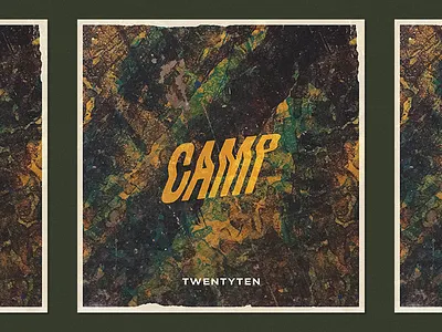 Camp - TwentyTen 2010 album art camp emo grit music single texture