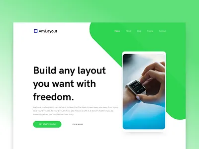 Layout Concept design layout concept sketch ui design ui designer website website concept