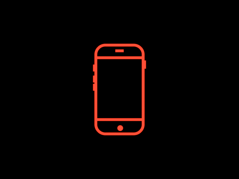 Mobile—Tablet animation design icon illustration style vector web